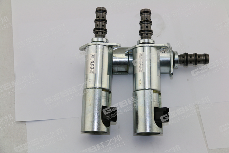 中联挖掘机回转减速机锁定电磁阀