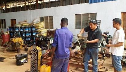 加纳淘金人：挖掘机配件进货渠道,一站式采购