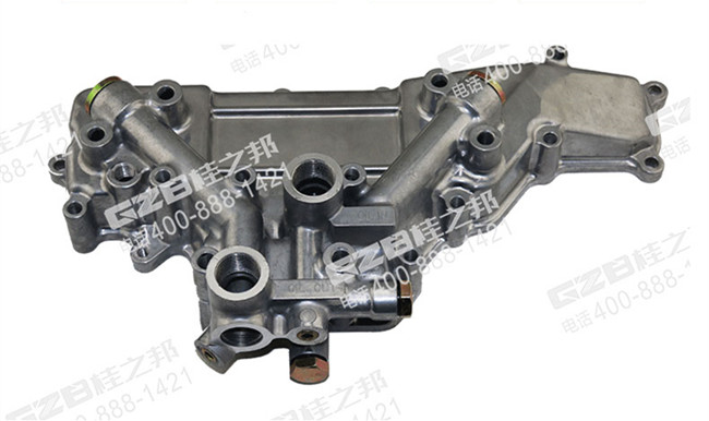 【原装三菱】三一挖掘机机油冷却器盖,挖掘机发动机配件批发