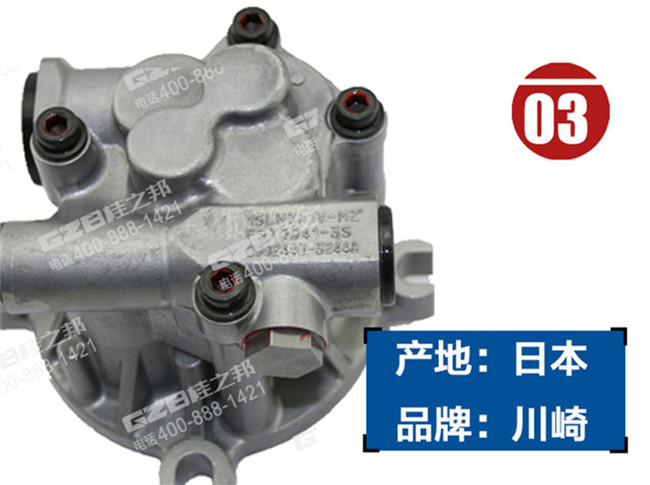 三一335挖掘机齿轮泵