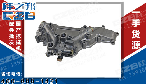 三一挖机配件 三菱机油冷却器盖ME088778  B220700000036JS