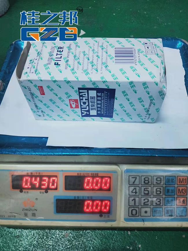 玉柴挖机柴油滤芯